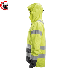 เสื้อสเวตเชิ้ตมีฮู้ดสำหรับผู้ชายสะท้อนแสงเพื่อความปลอดภัยทำให้เครื่องแบบชุดทำงานอุ่นขึ้นในการจราจร - Product Image 4