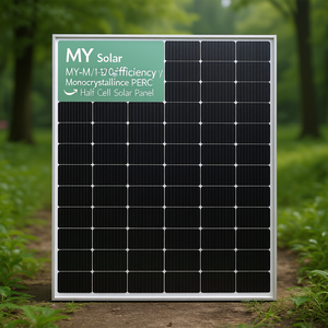 Panneau solaire monocristallin PERC à demi-cellules MY Solar MY-M12/110-505W à haute efficacité - Product Image 3