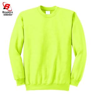 Sweatshirts à col rond pour hommes personnalisés Sweats à capuche d'hiver Vêtements de travail de sécurité haute visibilité Caractéristiques Matériau en coton respirant Nouveau design - Product Image 2