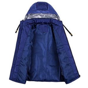Manteau bouffant à capuche de qualité supérieure pour hommes et enfants veste en toile super épaisse logo personnalisé Offre Spéciale vestes bouffantes d'extérieur vente en gros - Product Image 5