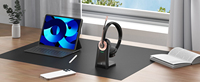 Nouvelle sortie de casque couleur BT-786C BT5.3 casque sans fil d'affaires de centre d'appel de bureau avec dongle USB et base de charge