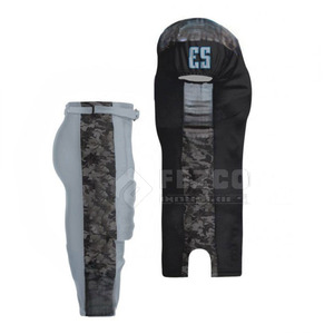 Ensembles d'uniformes de football américain grande taille de haute qualité, manches courtes, 100 % polyester, personnalisables pour équipe, respirants et à séchage rapide - Product Image 4