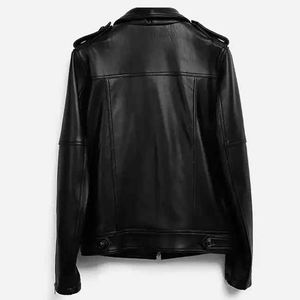 Chaqueta de Cuero Personalizada de Alta Calidad para Hombre, Temporada de Invierno, Impermeable, Cortavientos, con Bolsillo Lateral, Moda Urbana, Hecha en Pakistán - Product Image 2