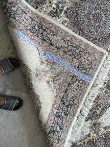 Alfombra de área moderna de seda suave de lujo, alfombra antideslizante de pila alta para sala de estar, dormitorio, decoración del hogar, precio razonable - Product Image 4