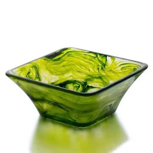 Ustensiles de cuisine de table en résine pour salade de fruits bols à mélanger décor à la maison rond fleur Design bol en résine fait à la main - Product Image 6