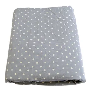 Dân tộc thủ công Polka Dot in màu xám bông vải Ấn Độ handmade dệt chạy ăn mặc làm vật liệu Voile vải bán buôn