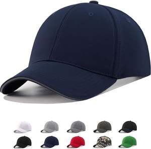 Custom 5 Panel Baseball Cap 100% Cotton Breathable <b>Waterproof</b> Curved Brim Sports Running Golf <b>Hat</b> Street Image Unisex OEM - Product Image 6