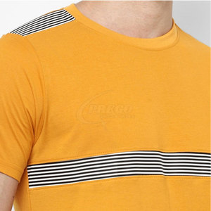 T-shirt pour homme en coton 100% respirant et à séchage rapide, design de logo personnalisé, service OEM, prix de gros très demandé - Product Image 4