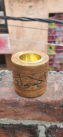 Brûleur d'encens artisanal ArtisanVibe Medkhan Dukhoon Bakhoor en résine de bois de santal, écologique, 100% naturel, diffuseur pour la maison et la mosquée