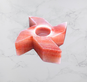 Porte-bougies chauffe-plat en forme de moulin à vent en sel rose de l'Himalaya, meilleurs porte-bougies chauffe-plat en sel rose, porte-bougies au sel rose du Pakistan - Product Image 6