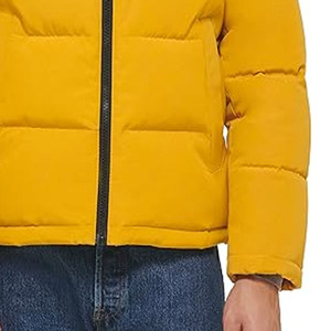 Chaqueta de Invierno Personalizada con Diseño OEM, Chaqueta de Burbuja Personalizada de Poliéster con Estampado para Hombre - Product Image 3