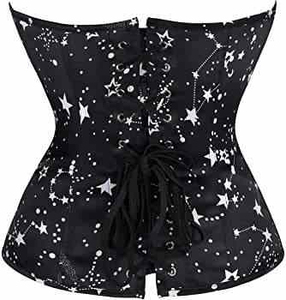 New wholesale Sexy Lace up <b>Women</b> Clothes <b>Black</b> Waist <b>Trainer</b> Overbust Corset Tops Shapers Corsets and Bustiers for Ladies - Product Image 6