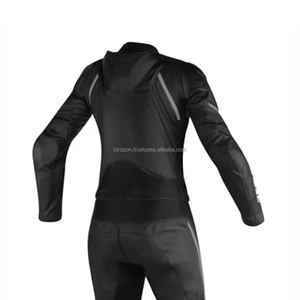 Best Selling Leather Motorbike <b>Suit</b> for <b>Men</b>-<b>Waterproof</b> & Breathable Customizable Color & Logo Wholesale Price - Product Image 2