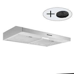 เครื่องดูดควันใต้ตู้ขนาด 30 นิ้ว 230 CFM แบบมีท่อ/ไม่มีท่อ สแตนเลส สตีล รุ่นใหม่ - Product Image 1