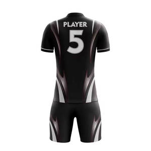Gran oferta, uniforme de fútbol de manga corta para niños, uniforme de fútbol, uniforme de fútbol impreso por sublimación de alta calidad para hombres - Product Image 2