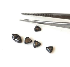 Vente en gros de cabochon à dos plat en hématite naturelle 3mm-40mm trillion pour la fabrication de bijoux en vrac à prix compétitif - Product Image 5