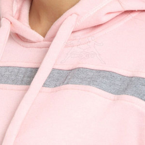 เสื้อฮู้ดลำลองแบบสวมหัวรุ่นสั้นมีฮู้ดดีไซน์เรียบง่ายและวัสดุสัมผัสนุ่ม - Product Image 5