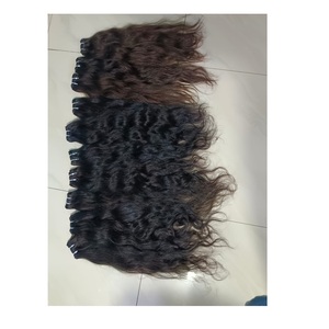 Extensiones de cabello indio virgen Remy cutícula alineada cabello humano suave natural crudo de alta calidad - Product Image 2