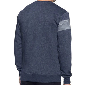 Sérigraphie personnalisée en coton avec broderie Sweatshirts à capuche à col ras du cou pour hommes Style décontracté Boxy pour l'hiver - Product Image 3