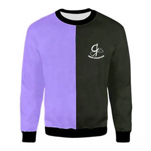Sweatshirts à col rond pour hommes vêtements de sport unis de différentes couleurs pour l'hiver avec un design personnalisé respirant - Product Image 1