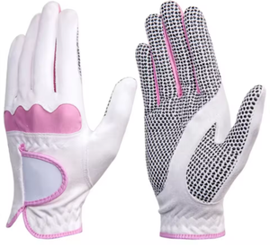 Premium Best-seller Gants de golf en cuir Cabretta pour gaucher Logo personnalisé Gants de golf de qualité élégante 2025 - Product Image 3