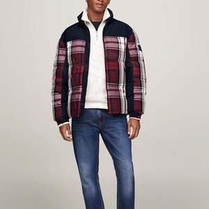 Veste grande taille 2023 Veste bouffante à capuche légère et résistante à l'eau pour hommes - Product Image 3