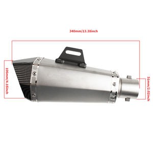 <span class=keywords><strong>Silencieux</strong></span> universel de coude d'échappement de moto 51MM Z1000 <span class=keywords><strong>MT07</strong></span> R1 R6 CBR1000 CBR650R MT09 MT03 <span class=keywords><strong>Silencieux</strong></span> Escape Moto Tube - Product Image 3