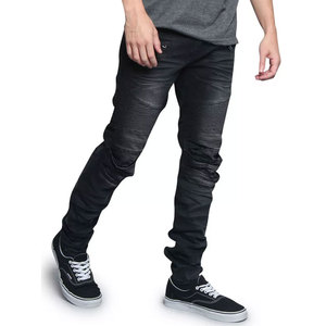 Nouveau style de vêtements de rue pour hommes, jeans, pantalons, meilleure qualité, pantalons de couleur unie pour hommes - Product Image 3