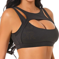 Gilet de sport réversible léger pour femmes ensemble de soutien-gorge de Fitness séchage rapide respirant antichoc beauté dos grande taille sans boucle
