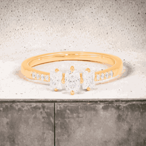 Round Princess And <b>Cushion</b> Diamond <b>Wedding</b> Band For Women - Product Image 4