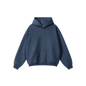 Venta al por mayor 420gsm 100% Algodón Oversized Drop Shoulder Heavyweight Fleece Hoodies Bordado Impresión digital Otoño Perfect Match - Product Image 4