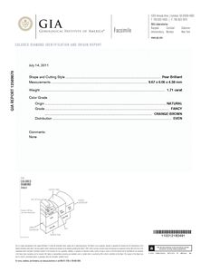 Leyloon gioielli pera taglio brillante 1.71ct fantasia marrone VS1 per il diamante naturale certificato per la creazione di gioielli - Product Image 2