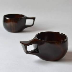 CULTURES Natural Wood <b>Tea</b> <b>Cup</b> Wooden for Wine Coffee Water Hot Cold Drinks Drinking Mug, Japanese Style Wood <b>Tea</b> <b>Cup</b> - Product Image 3