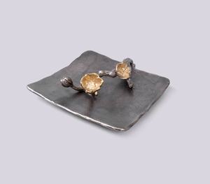 ที่ใส่ผ้าเช็ดปากลายใบไม้พร้อมที่ใส่กระดาษเช็ดปากแบบตกแต่งที่วางทิชชู่ที่วางบนโต๊ะอุปกรณ์โต๊ะอาหารสำนักงานที่บ้าน - Product Image 2