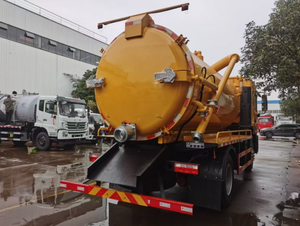Camion d'aspiration des eaux usées Dongfeng 12m3 manuel Euro 6 de bonne qualité à prix abordable - Product Image 4