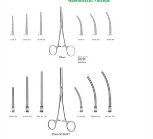Pinzas Hemostáticas Manuales de Acero Inoxidable con Certificación CE e ISO de Pean-Rochester - Product Image 4