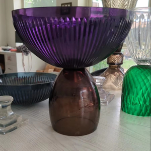 แจกันแก้วคริสตัลทรงโมเดิร์น ตัดด้วยมือ สำหรับตกแต่งบ้าน งานอีเว้นท์ และงานแต่งงาน - Product Image 5