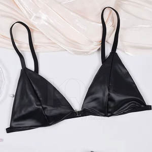Soutien-gorge en cuir pour femmes de qualité supérieure, grande taille, léger, respirant, matière douce, confortable, extensible, ajustement parfait, devant tendance, pour les fêtes - Product Image 6