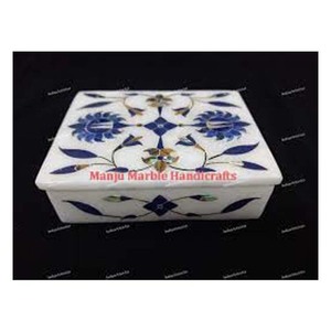 Caja de incrustaciones de piedras preciosas sólidas curvadas a mano de diseño de primera clase, regalo duradero Para Boda y bebé recién nacido - Product Image 1