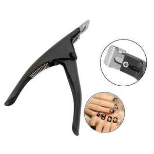 เครื่องตัดปลายเล็บอะคริลิคสแตนเลสสตีล2025ขายดีกรรไกรตัดเล็บปลอมสำหรับเล็บมือและนิ้ว - Product Image 2