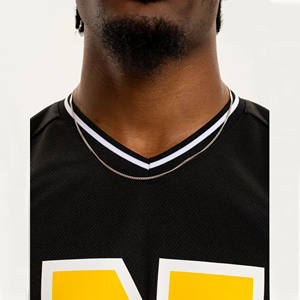 ODM, malla personalizada de poliéster, malla transpirable de alta calidad, secado rápido, diseño personalizado, camiseta de fútbol a la venta - Product Image 5