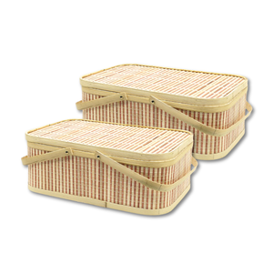 กระเช้าของขวัญไม้ไผ่: ตัวเลือกของขวัญที่เป็นธรรมชาติและยั่งยืนสำหรับทุกกิจกรรมที่มีคุณภาพสูง - Product Image 1