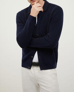 Sudadera de Punto Urbana de Estilo Moderno para Hombre, Tejido Suave y Cálido, Cómoda, Transpirable, Puños Elásticos, Duradera - Product Image 1