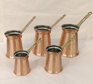 กาชงกาแฟอาหรับตุรกีทำจากทองเหลืองชุดน้ำชาสำหรับตกแต่งบ้านชุดกาแฟและชาเป็นมิตรกับสิ่งแวดล้อม - Product Image 5