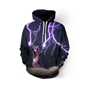 เสื้อกันหนาวมีฮู้ดสำหรับผู้ชาย, เสื้อฮู้ดพิมพ์ลายกลางแจ้งฤดูหนาว - Product Image 5