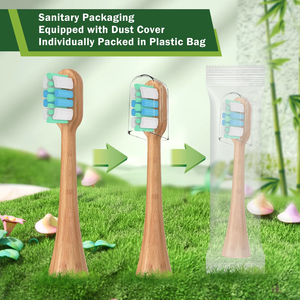 Family Pack 10pcs Soft Nylon Oral Care <b>Heads</b> Electric <b>Toothbrush</b> <b>Head</b> for Hotel & Household Use 1 Year Warranty - Product Image 1