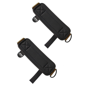 Musculation Logo personnalisé sangles de cheville haltérophilie Protection porter musculation entraînement Gym vente chaude sangles de cheville - Product Image 4