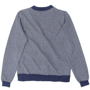 Pull cardigan décontracté unisexe de style vintage pour logo brodé personnalisé, esprit scolaire, sports, tricot d'hiver - Product Image 2