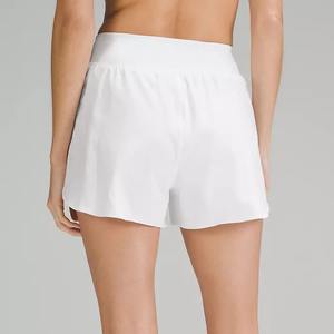 Pantalones de ejercicio sueltos Pantalones de Yoga de cintura alta Pantalones cortos casuales con cordón invisible - Product Image 3