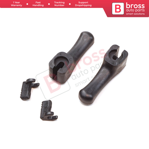 BDP1184-1 Outside Exterior Side <b>Mirror</b> Manual Control Handle <b>Set</b> A2018100054 W124 W201 A124 C124 S124 Bross Auto Parts - Product Image 4